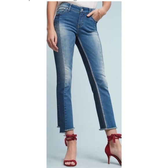 Pilcro and the Letterpress Denim - Anthropologie Pilcro and the Letterpress Parallel Skinny Jeans